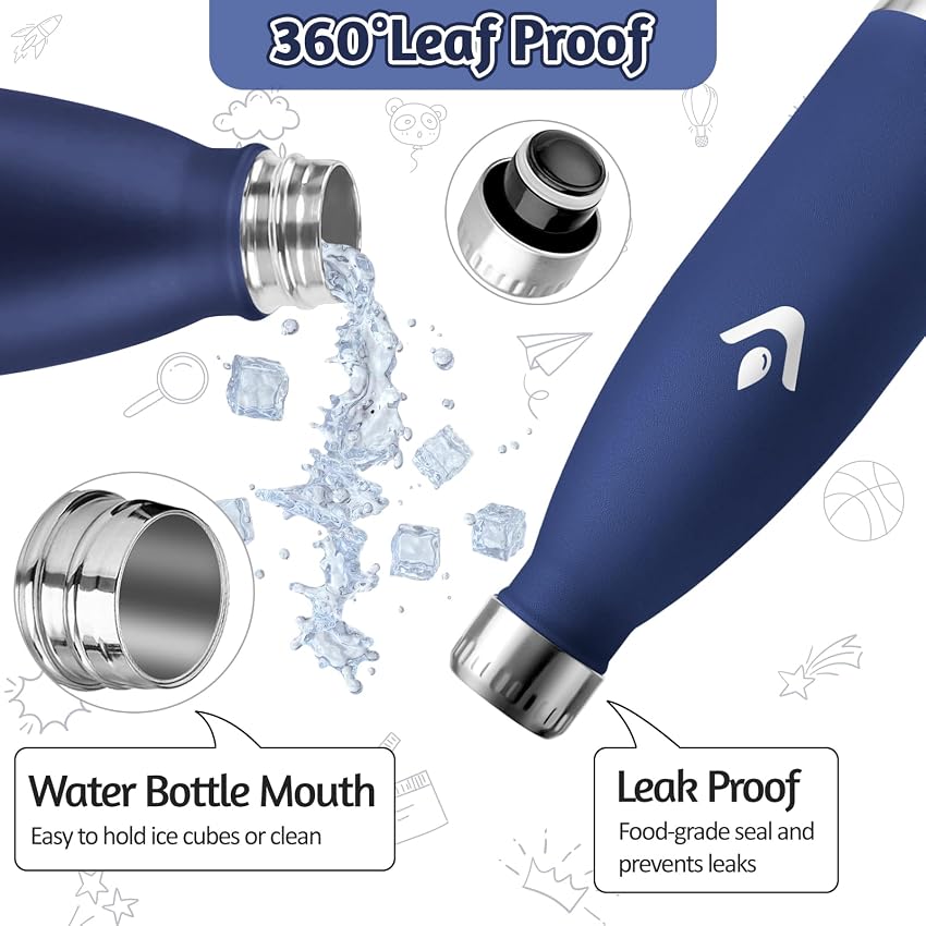 Detalle 2 de HoneyHolly Botella térmica 750 ml, acero 18/8, a prueba de fugas 🚰