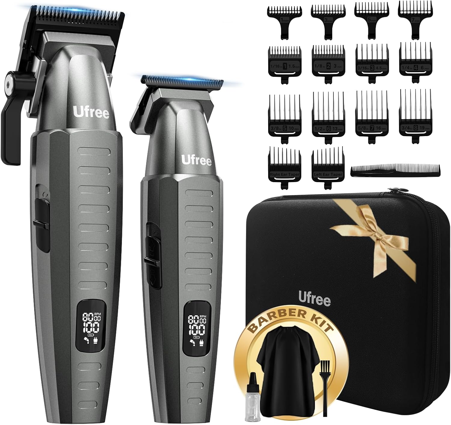 Ufree Professional Hair Clippers for Men trimmer set ✂