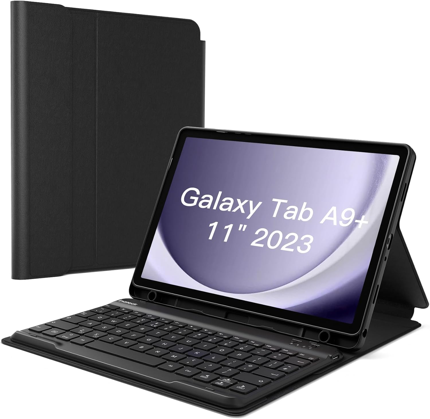 Detalle de Inateck Case with Keyboard for Samsung Galaxy Tab A9 Plus 11-inch 2023 (SM-X210/X216/X218)