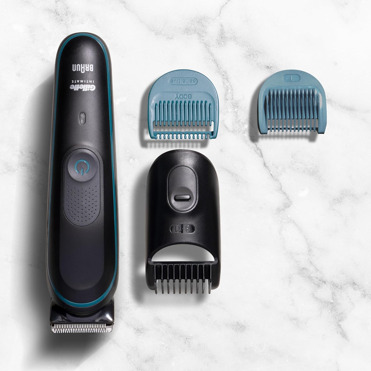 Thumbnail 6 de Gillette Body & Intimate Elektrischer Körperrasierer i5 für Intimbereich – SkinFirst, kabellos & wasserdicht