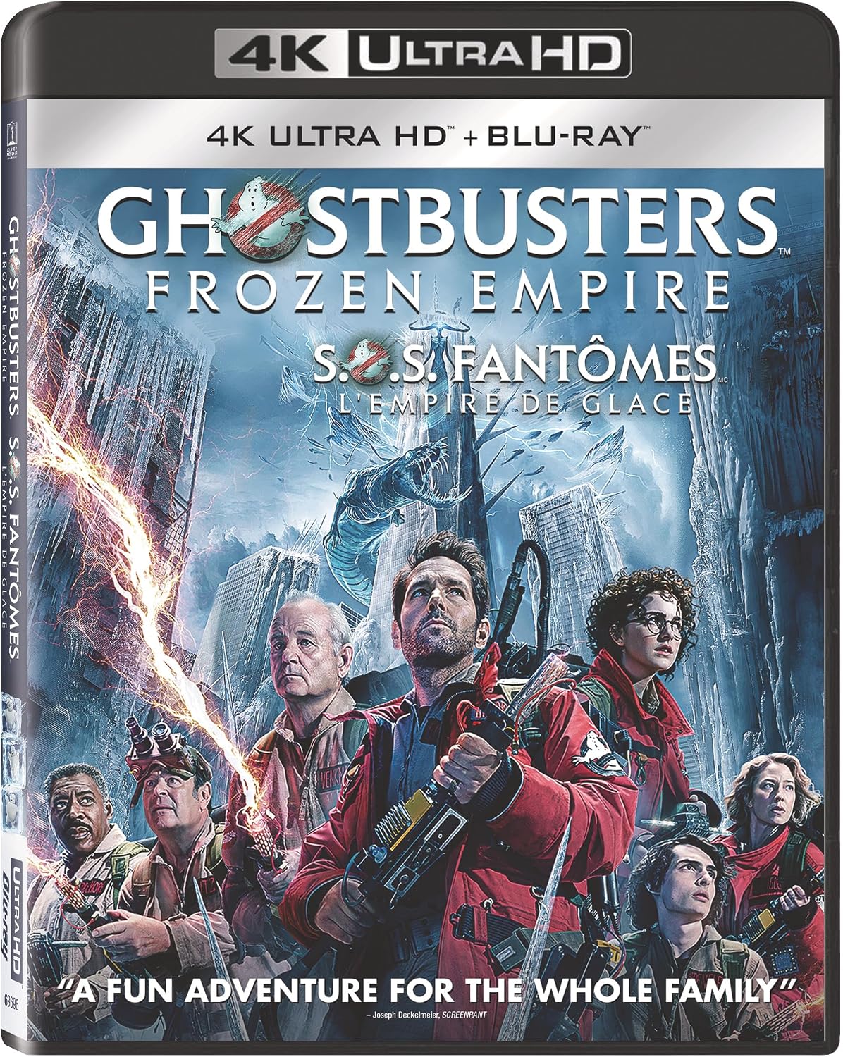 Detalle de Ghostbusters: Frozen Empire Bilingual UHD/BD Combo
