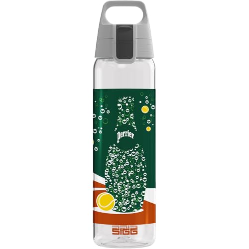 Detalle de SIGG Total Clear ONE Roland Garros Spielerflasche 0,75 L – aus recyceltem Tritan, auslaufsicher & spülmaschinenfest