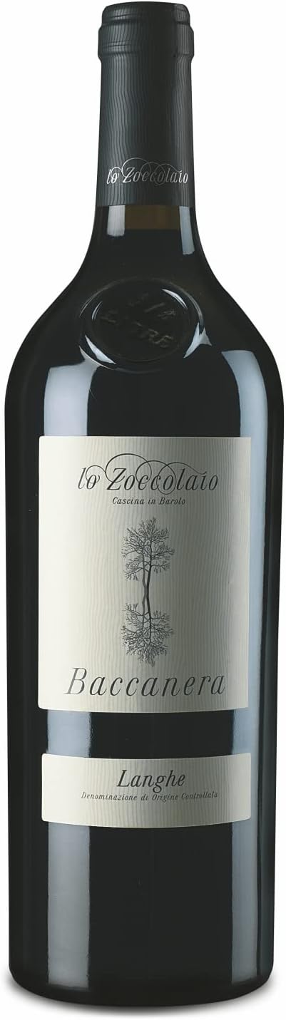 Detalle 2 de Lo Zoccolaio Langhe Rosso DOC Bacco en Estuche de Madera 🍷