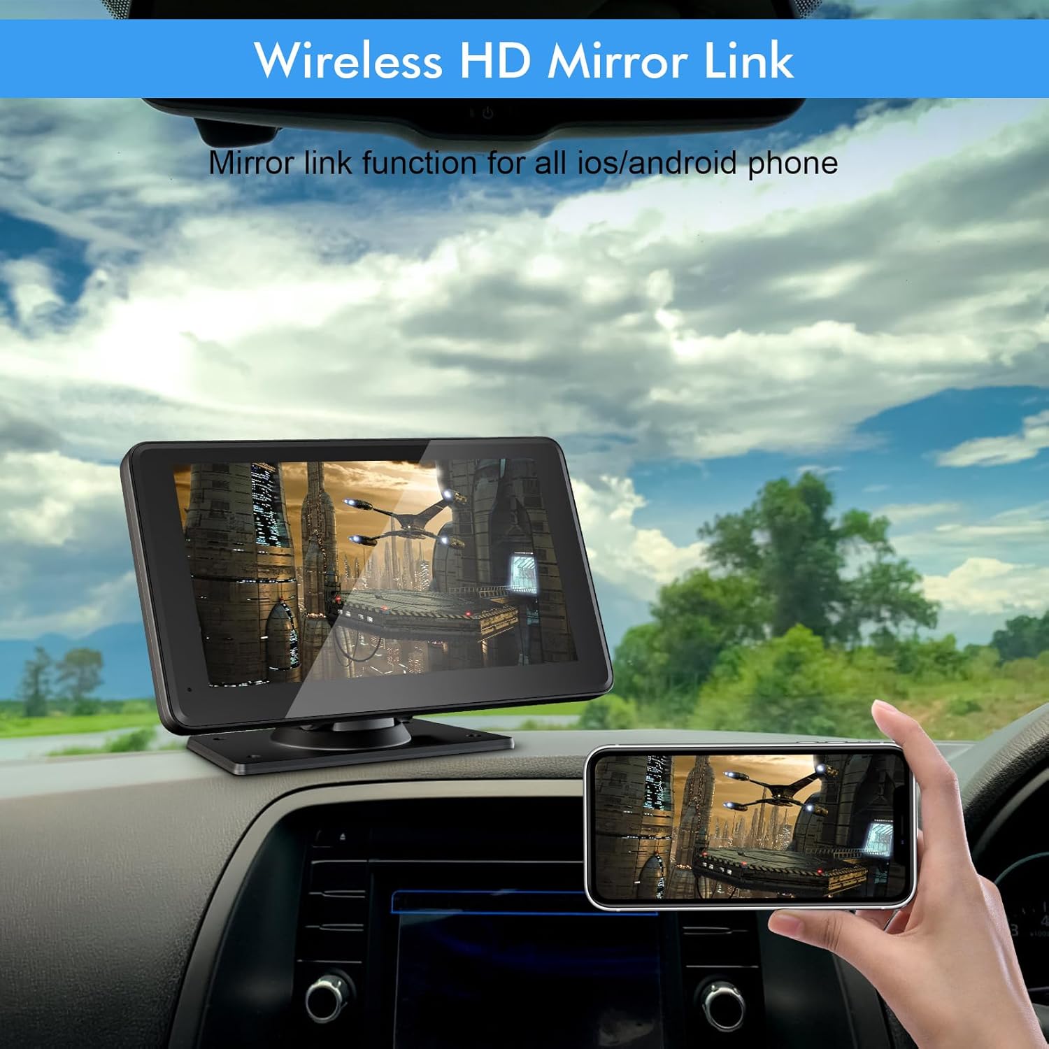 Thumbnail 4 de Capapro 7" Wireless CarPlay Touchscreen