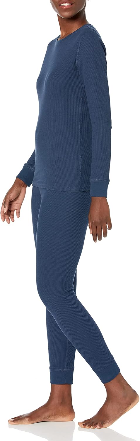 Thumbnail 3 de Amazon Essentials Women’s Waffle Slim-Fit Pyjama Set (2-piece, long sleeve)