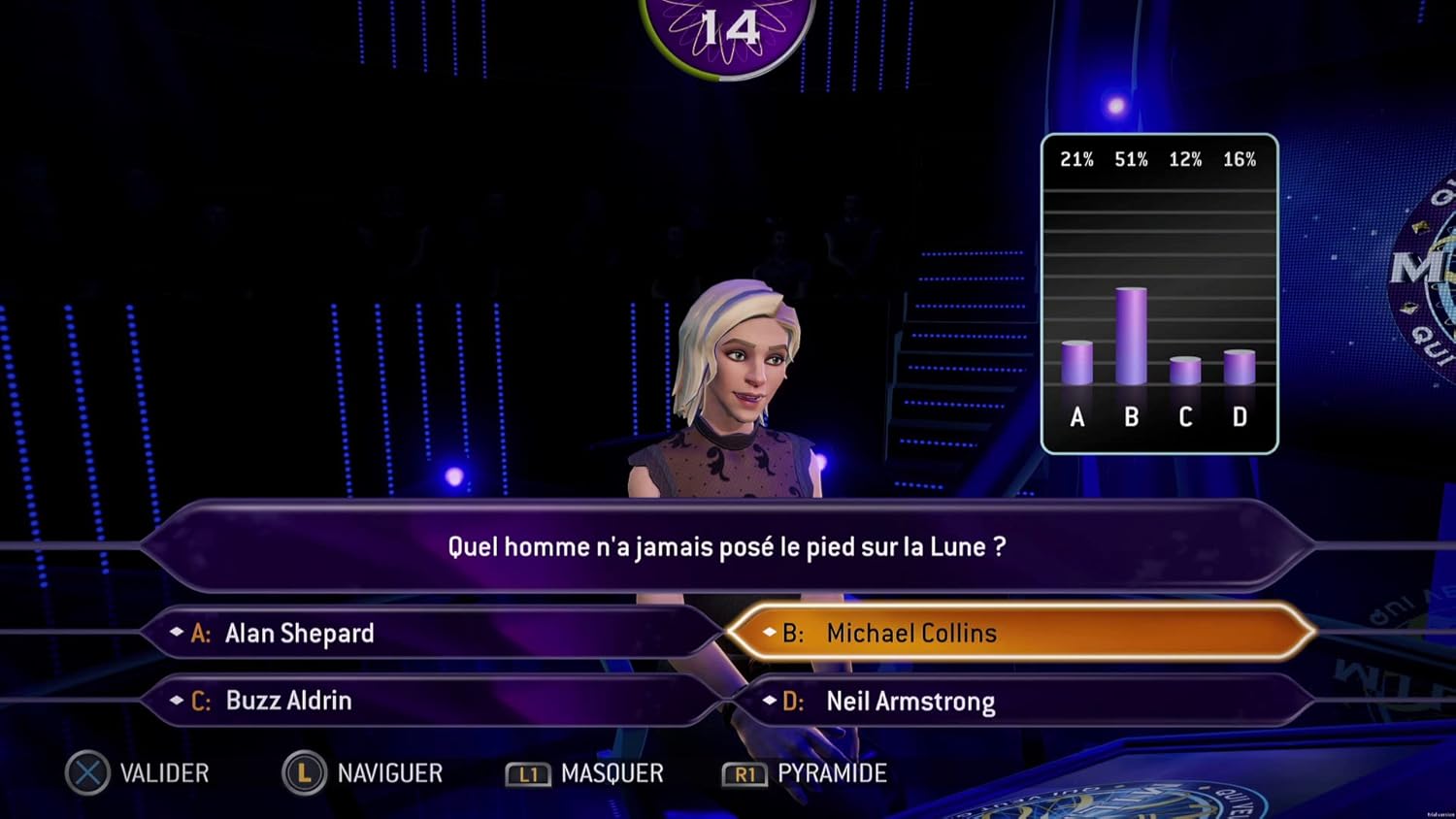 Detalle de Qui Veut Gagner des Millions ? - Nouvelle Edition sur PlayStation 5