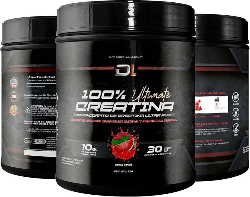 Thumbnail 5 de Ultimate Creatine Monohidrato Sandía 💪 300g Promueve músculo