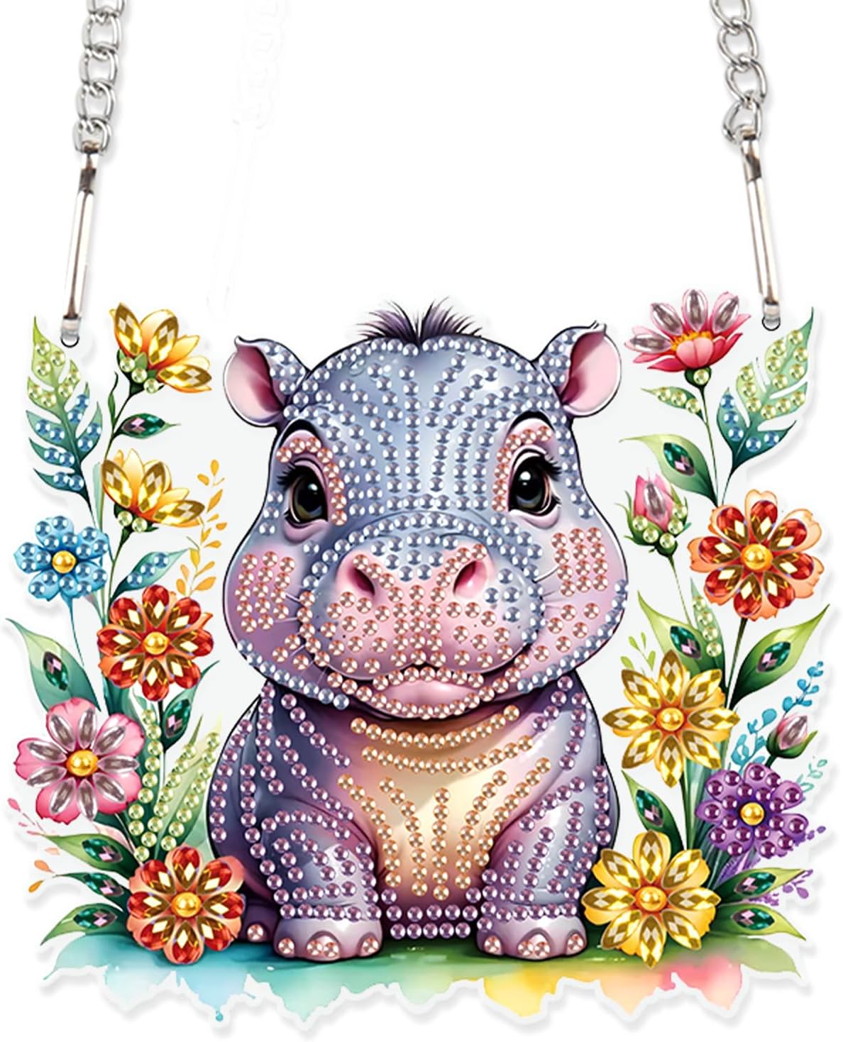 Thumbnail 6 de AiYuanzsh Diamond Painting Hanging Pendant Kit in Acrylic