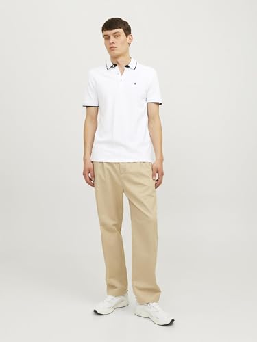 Thumbnail 3 de Jack & Jones Polo SS 2pk Hombre, Bright Cobalt/Blanco