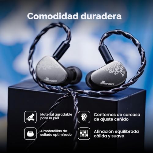 Thumbnail 5 de Linsoul Kiwi Ears Cadenza II: IEM de titanio con KARS 2.0 y cable desmontable