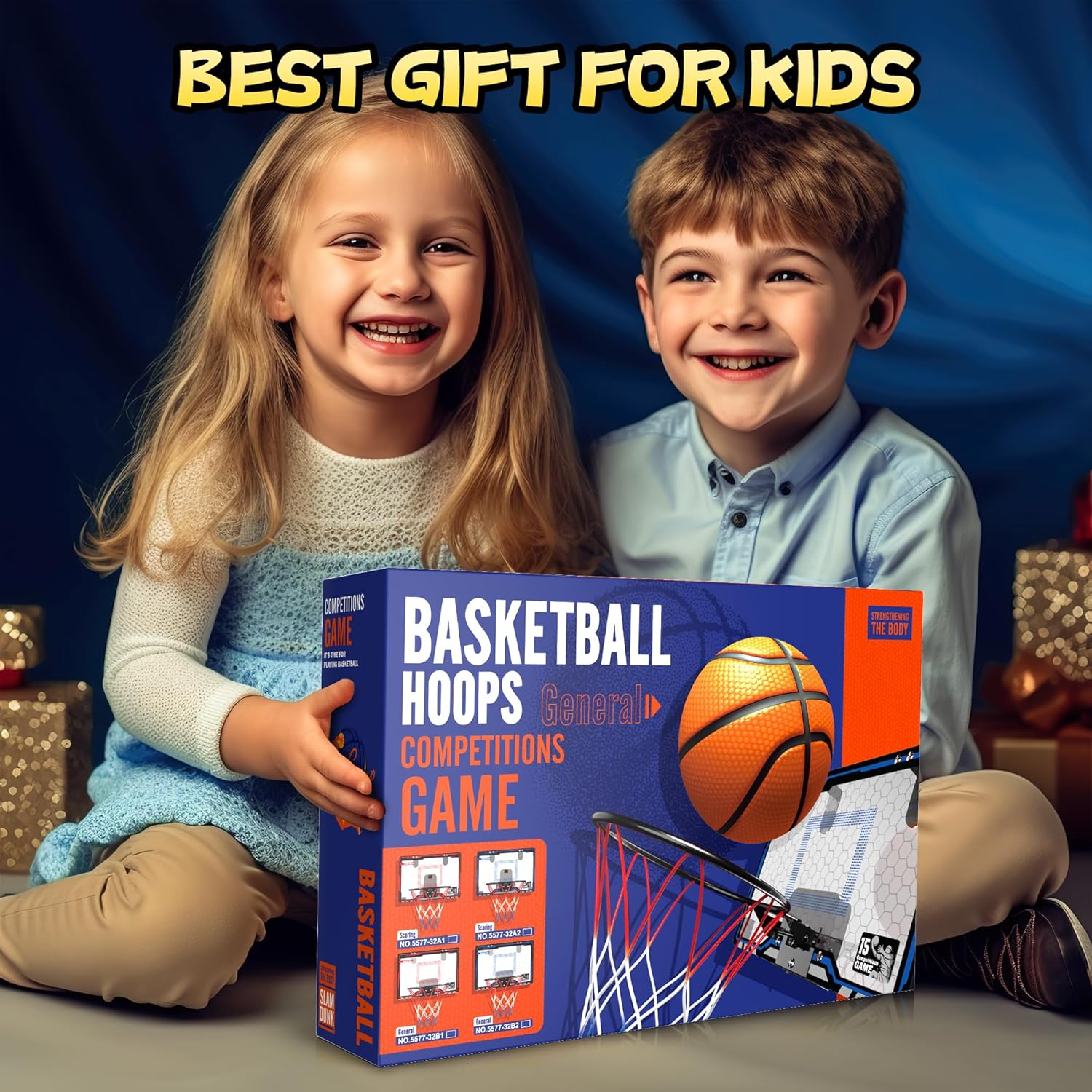 Thumbnail 5 de HopeRock Indoor Mini Basketball Hoop with LED lighting