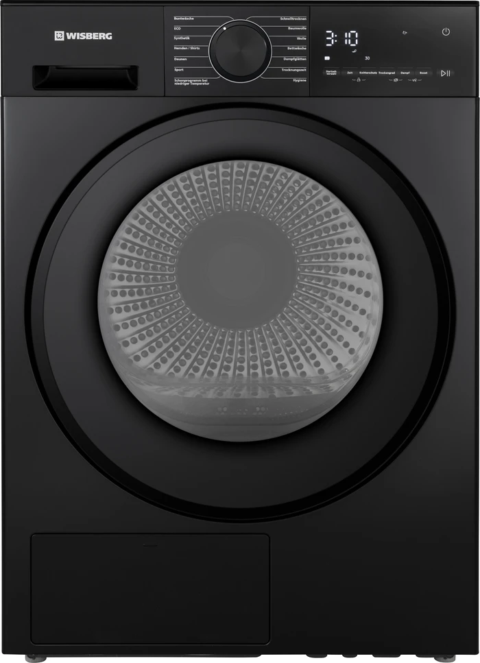 Thumbnail 11 de Wisberg WBDR3BB9DE Wärmepumpentrockner – 9 kg, Energieeffizienzklasse B