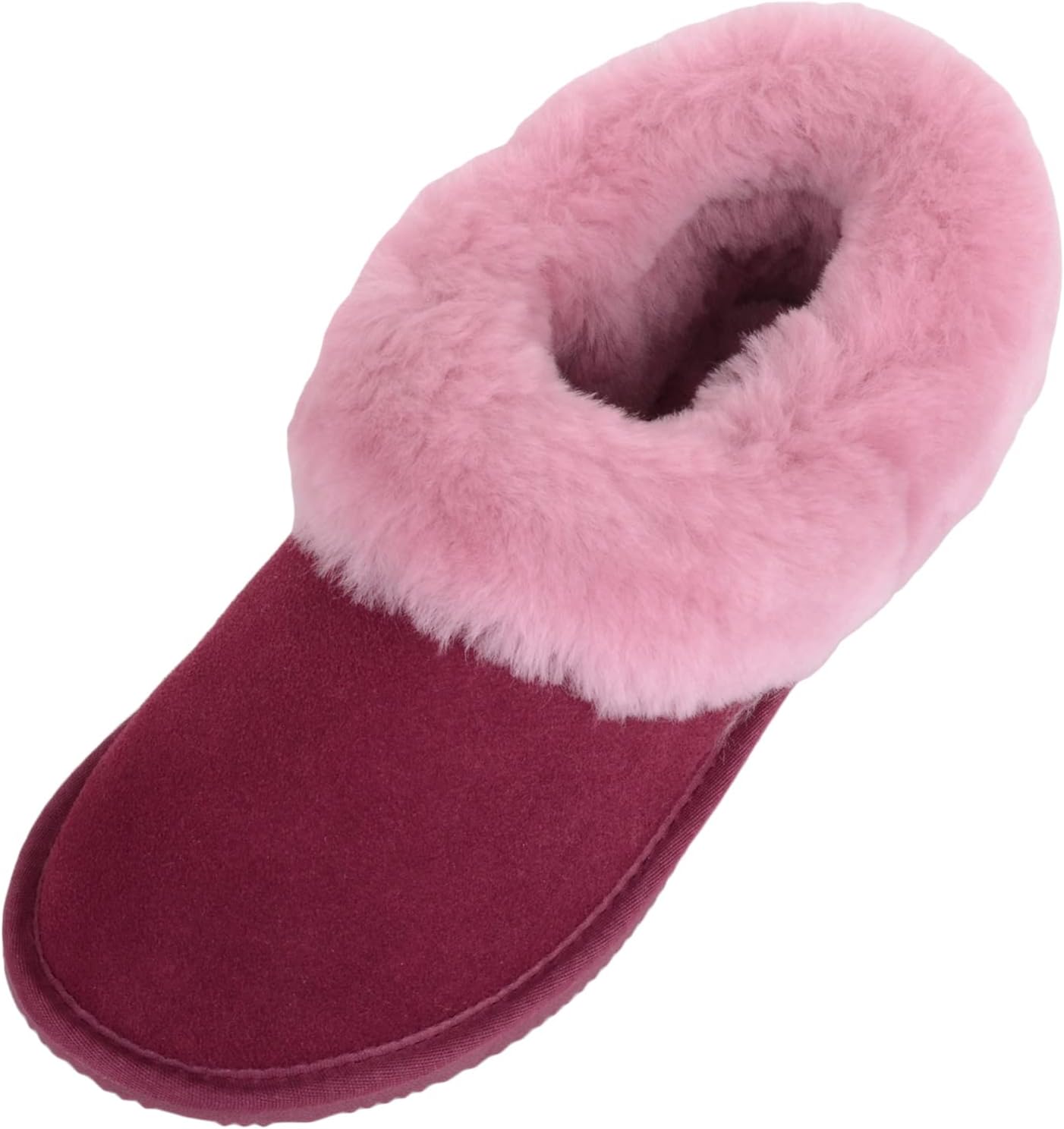 Detalle de SNUGRUGS Womens Genuine Full Sheepskin Boot Slipper