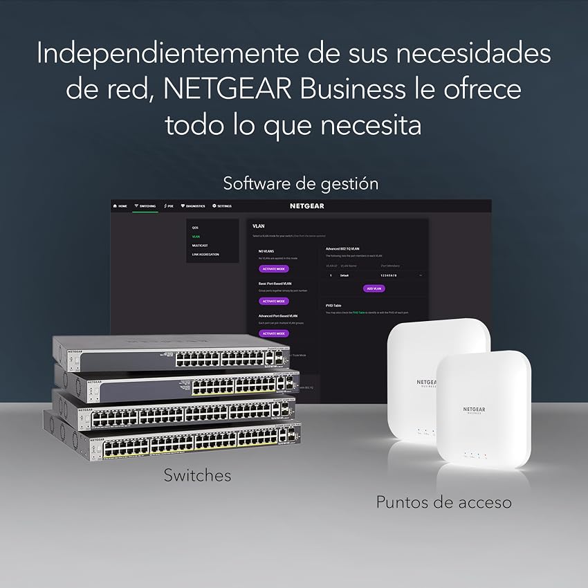 Thumbnail 3 de NETGEAR GS316EP Switch Gigabit 15 PoE+ 180 W