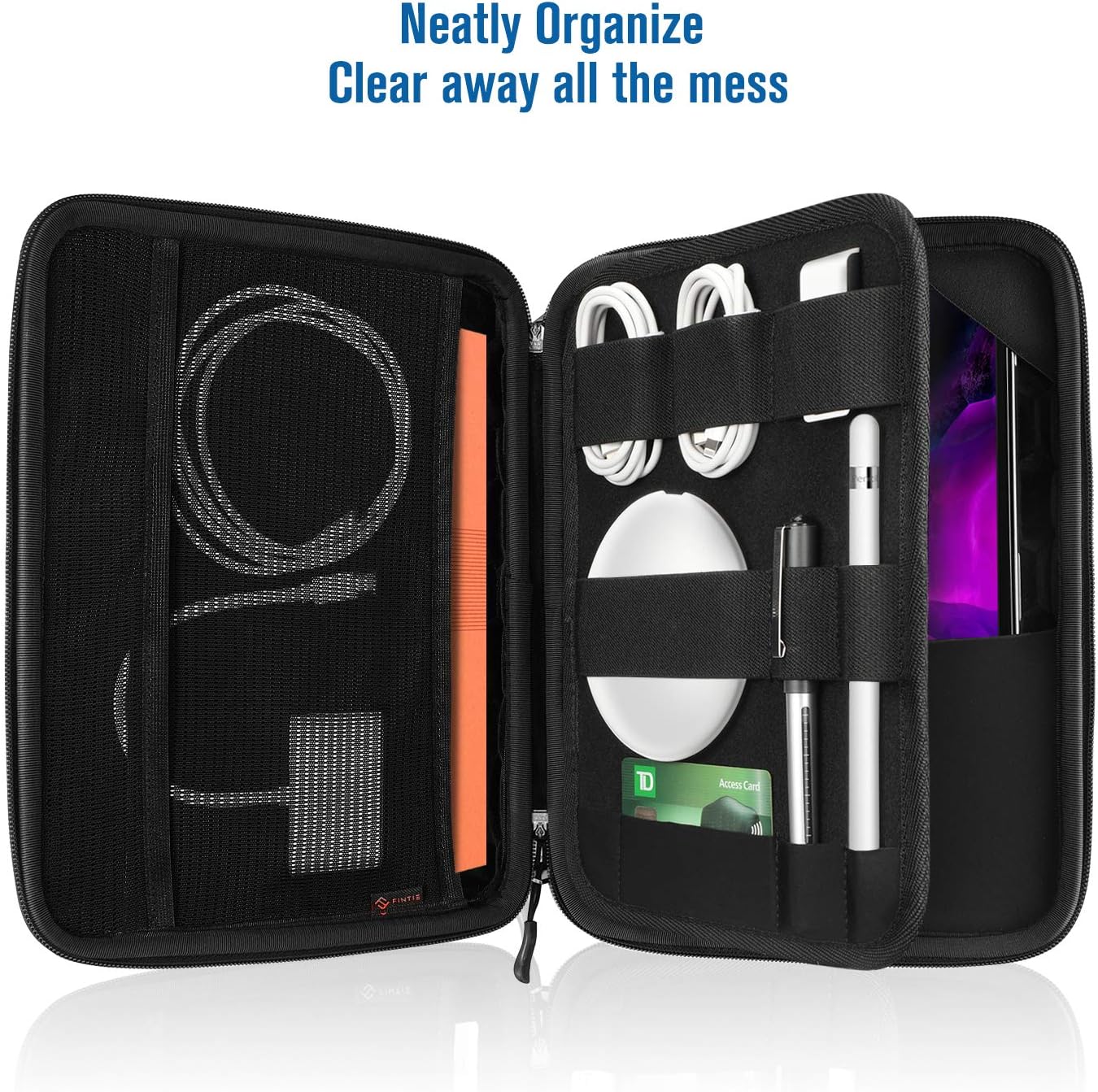 Thumbnail 2 de FINTIE FINPAC Tasche Hülle für 11 Zoll iPad Air/Pro & weitere Tablets – mit Organizer für Zubehör