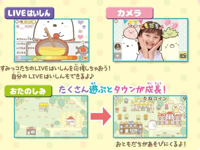 Detalle de セガフェイブ すみっコぐらしパソコン MY LIVE カメラ・マイク付きヘッドセット搭載