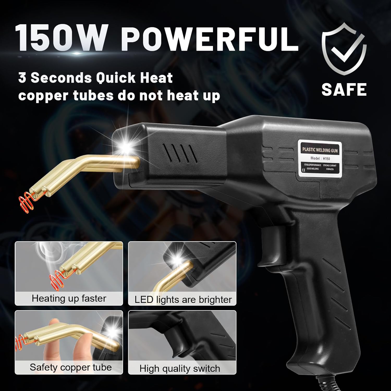 Thumbnail 3 de Ghguole 150W Plastic Welding Kit
