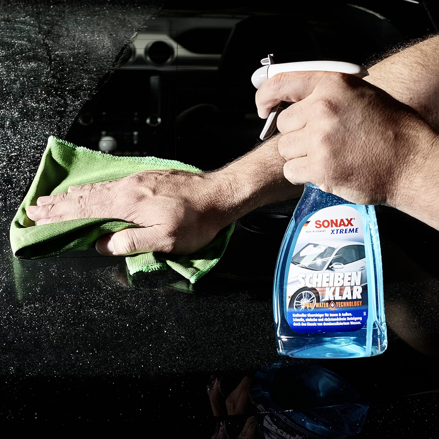 Thumbnail 4 de SONAX XTREME Detergente per vetri PureWaterTechnology (500 ml) – pulizia senza residui per vetri auto e casa