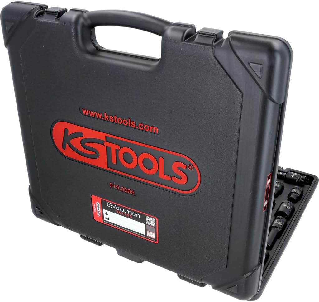 Detalle 2 de KS Tools 515.0065: Set 40 bussole esagonali 1/2" per avvitatori a impulsi