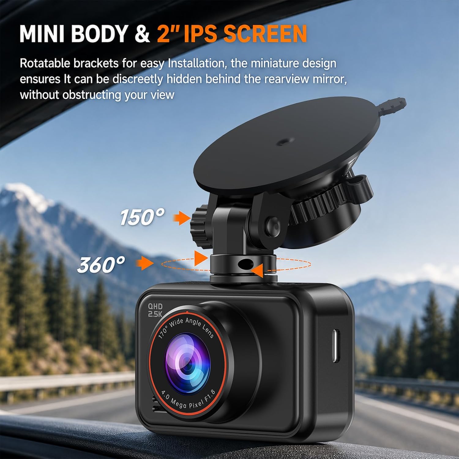 Thumbnail 5 de E-YEEGER S60 2.5K Dash Cam