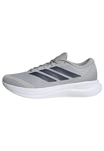 Detalle de adidas Uomo Runfalcon 6 Shoes – Grey Two/Dark Blue/Core Black (EU 43 1/3)