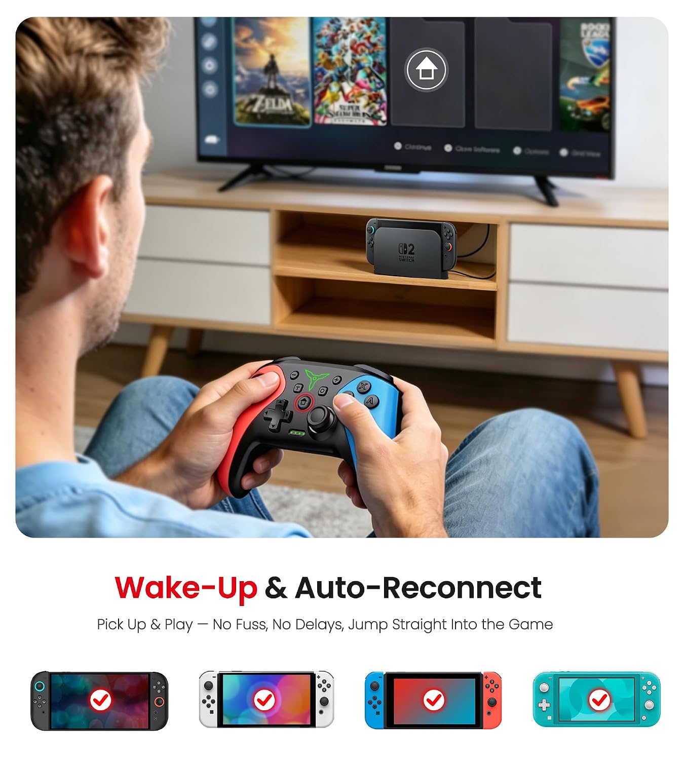 Thumbnail 5 de Wireless Switch Controller Pro with Turbo 2