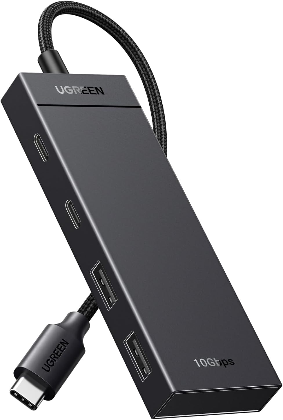Detalle de UGREEN 35583 USB-Cハブ 4ポート USB 3.2 Gen 2・最大10Gbps・A/C各2ポート