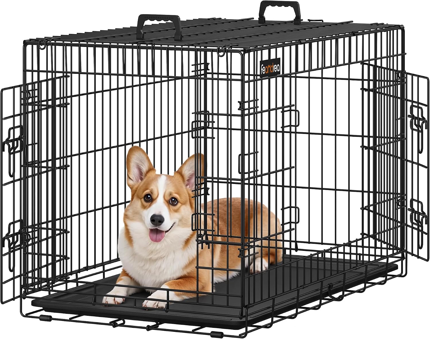 Detalle de Feandrea PPD36H gabbia per cani L 92,5×57,5×64 cm
