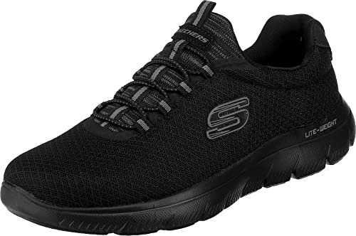 Detalle de Skechers Men's Summits Trainer - Black, UK 13