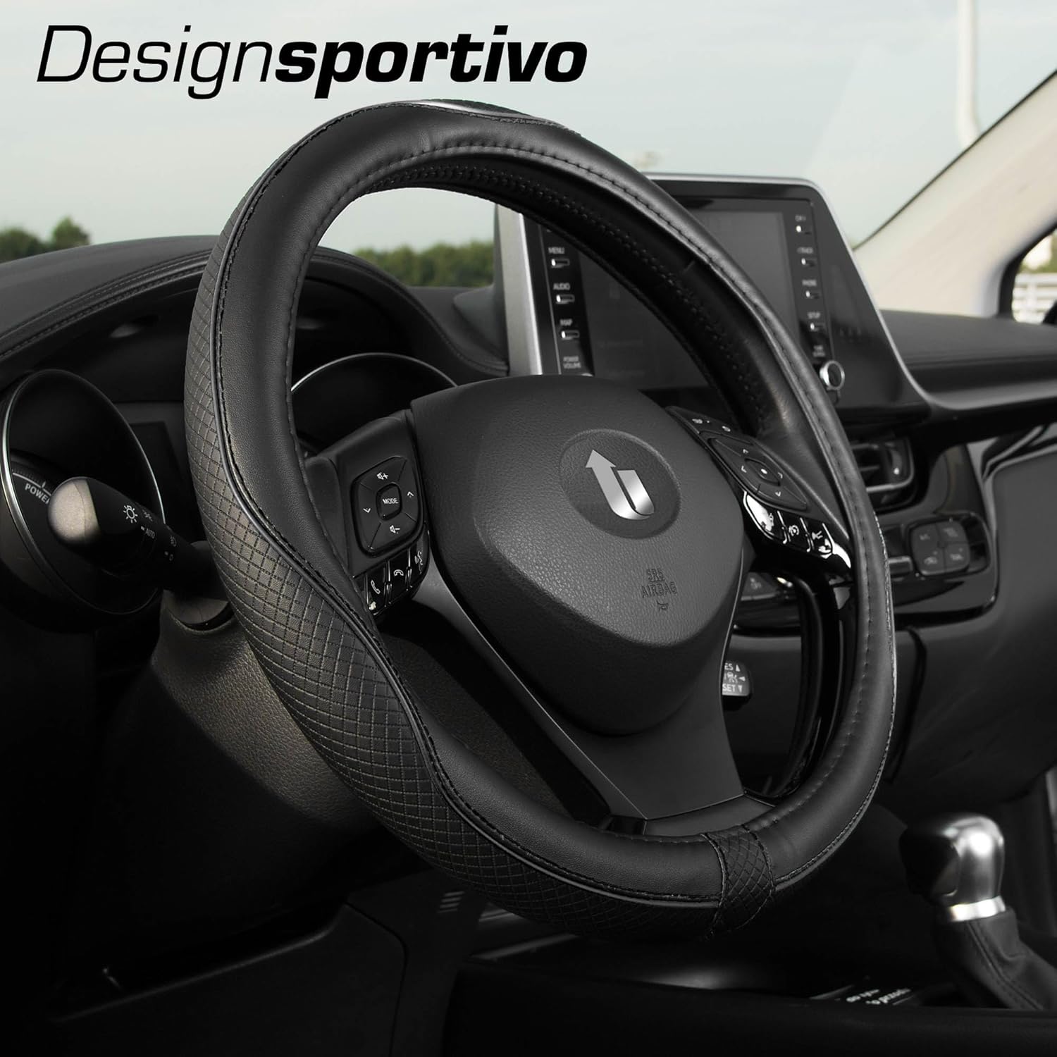 Detalle 2 de Upgrade4cars Coprivolante 37-38 cm