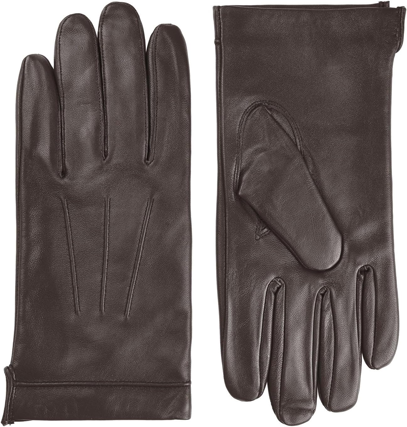 Thumbnail 3 de Harssidanzar SM052EU Guantes de cuero con cachemira