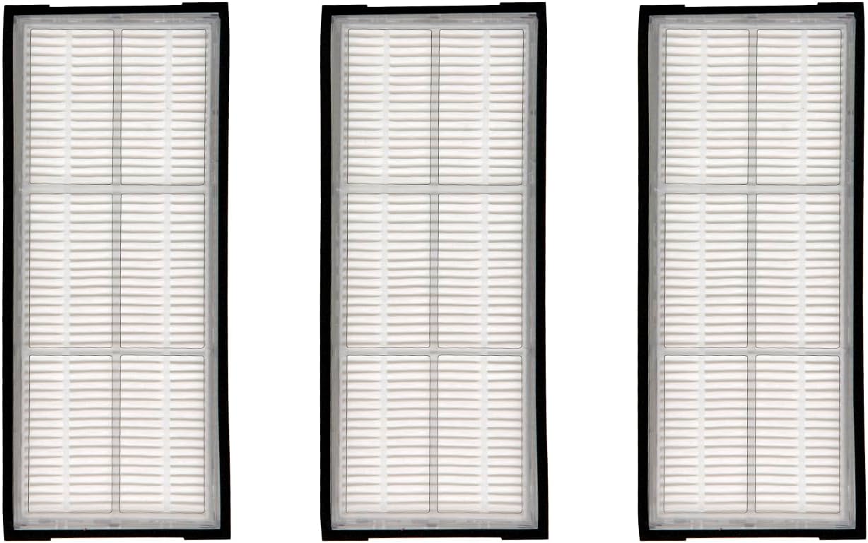Detalle de COWINORY HEPA-filter för Roborock S7 och S8, 3-pack med upp till 99 % filtrering