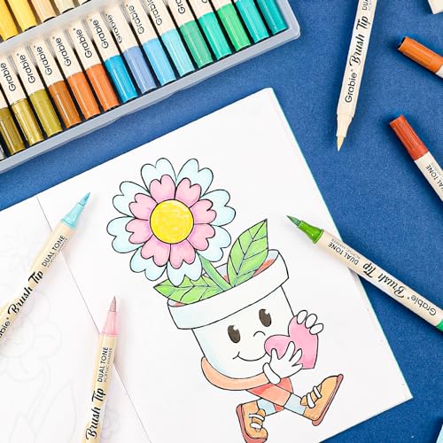 Thumbnail 7 de Grabie 72 Colors Paint Markers 36 dual tips 🎨