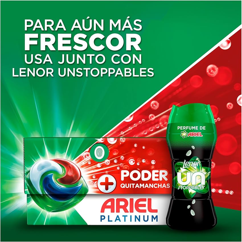 Thumbnail 6 de ARIEL PODS Platinum 76 cápsulas, detergente líquido