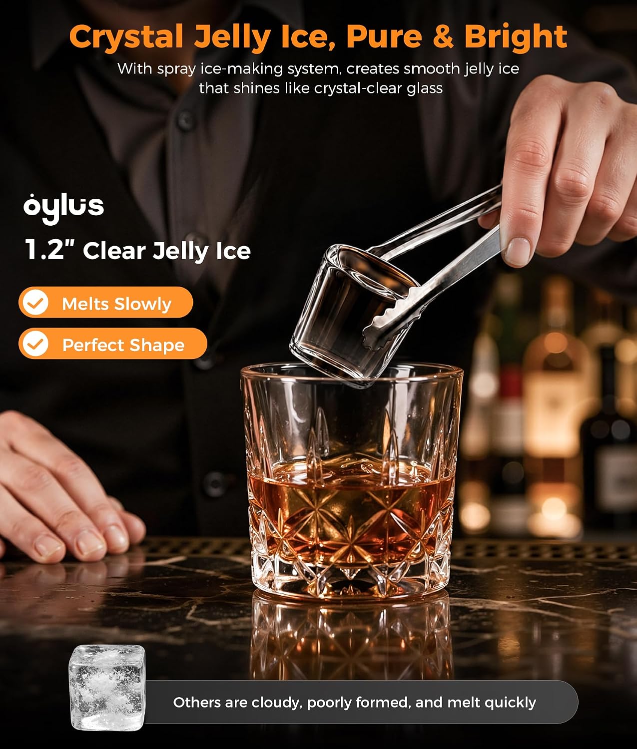 Thumbnail 2 de Oylus Ice Maker, 1.2-Inch Cubes