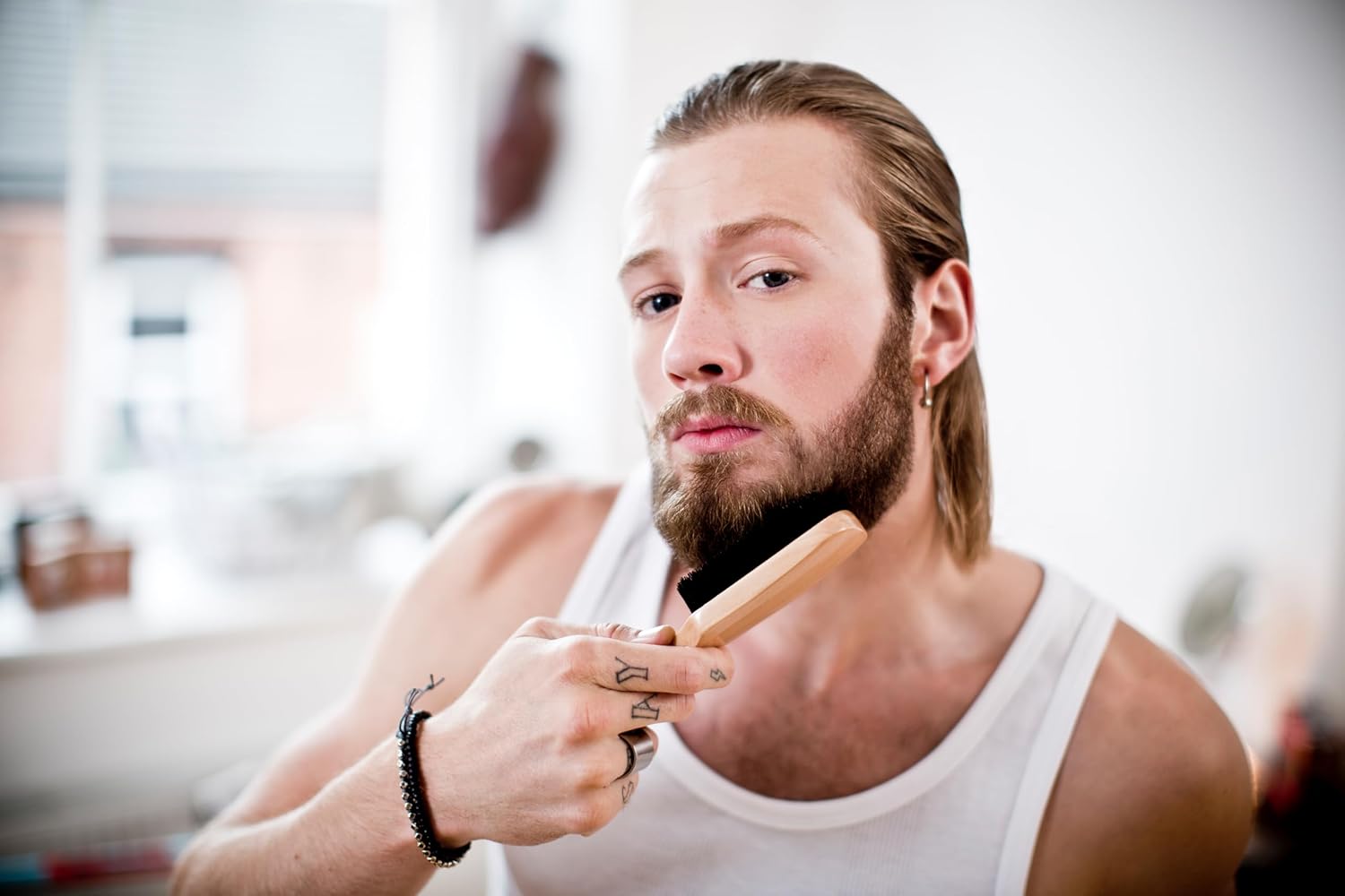 Thumbnail 5 de Remington Barttrimmer Herren MB4046 Bartschneider-Set mit Titan selbstschärfenden Klingen und XL-Aufsatz