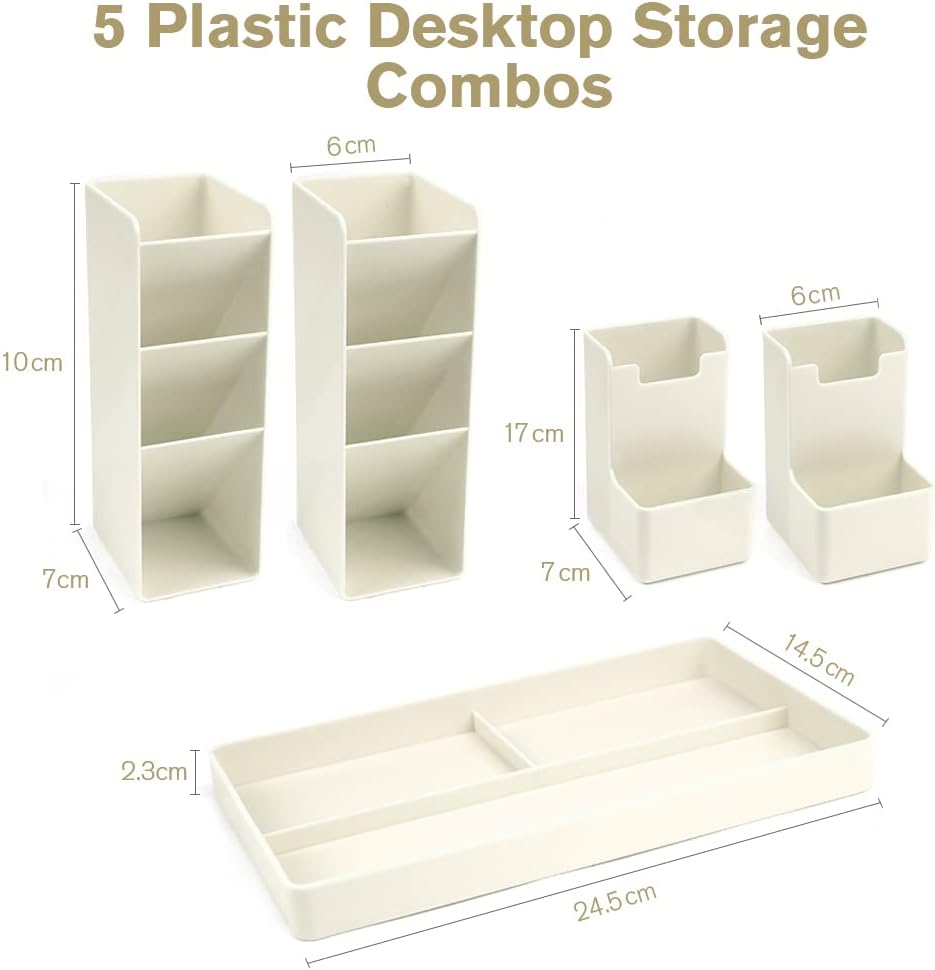 Thumbnail 1 de OFFCUP Organisateur de Bureau lot de 5 🗂️