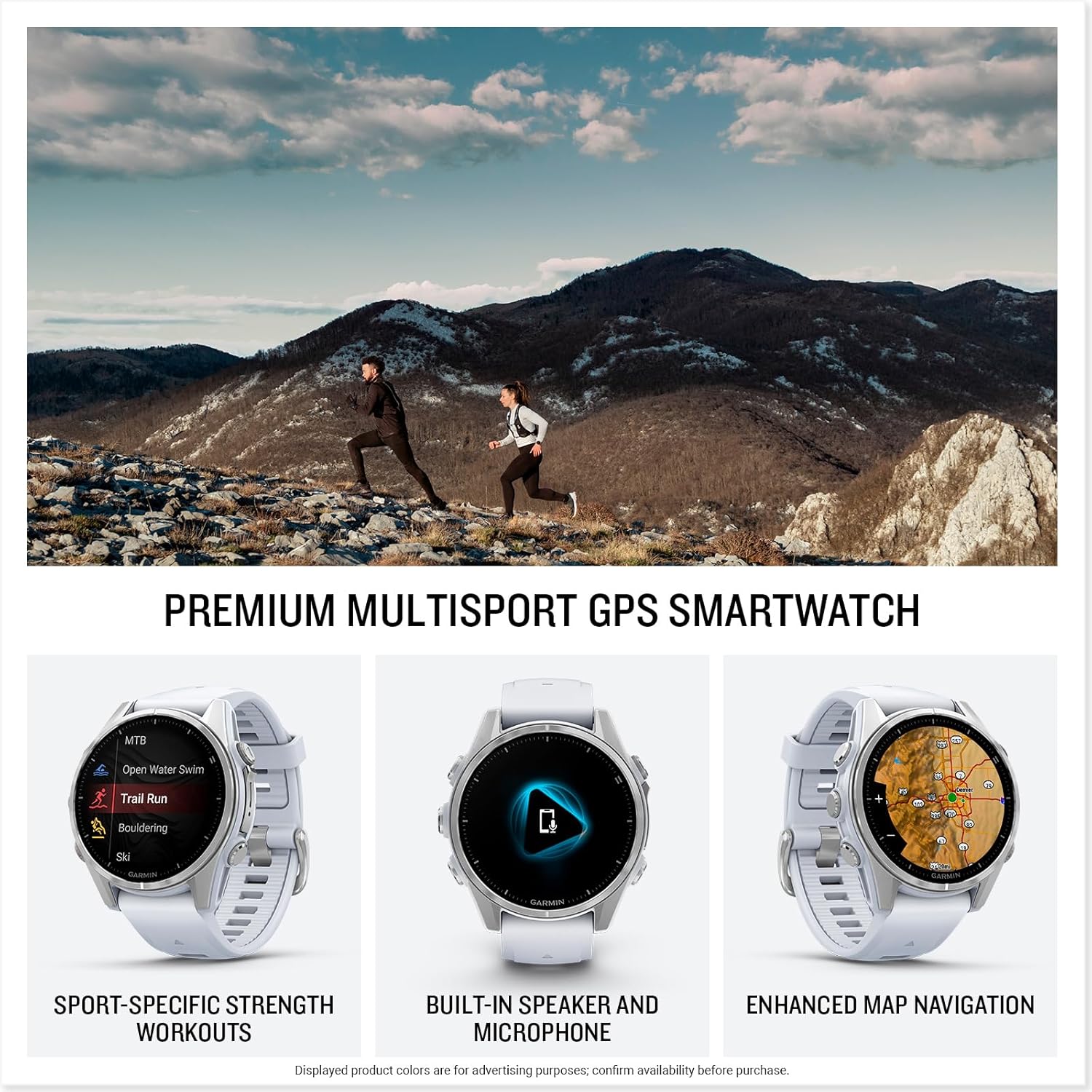 Detalle 2 de Garmin fēnix 8, 43mm Premium GPS smartwatch