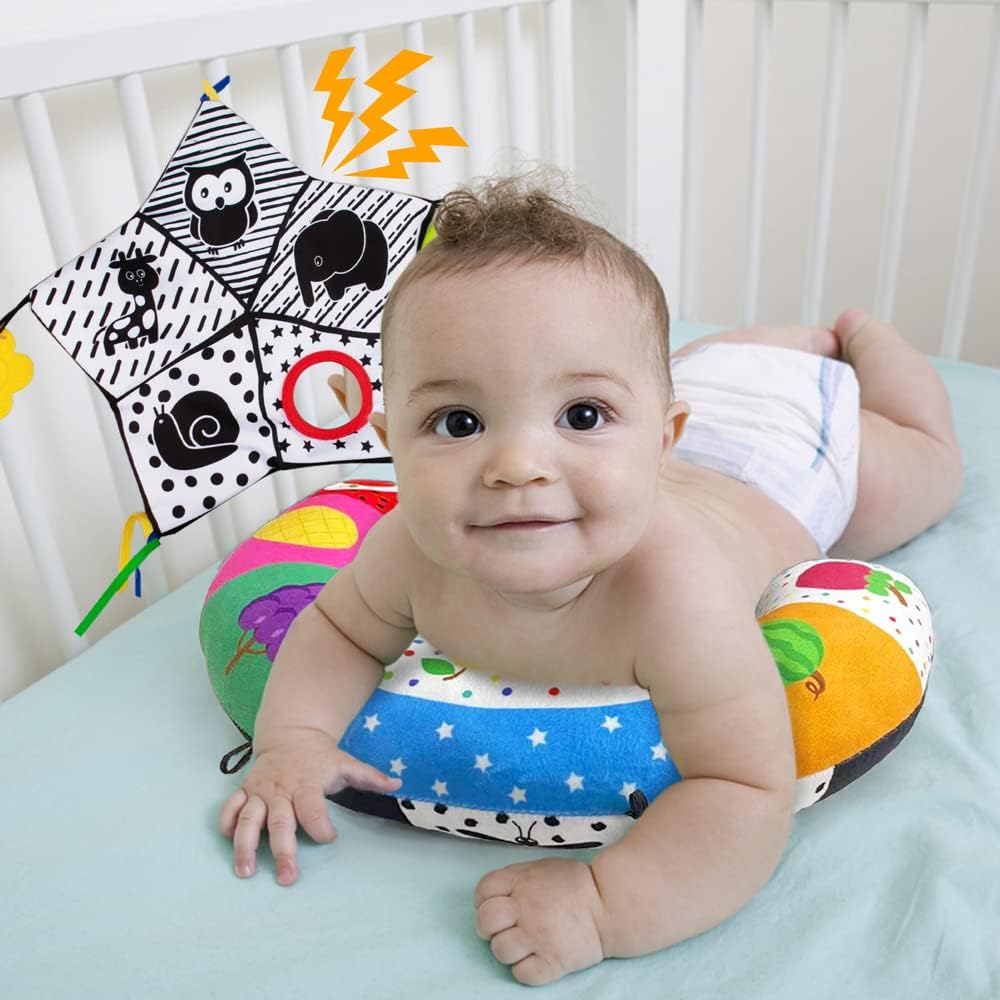 Detalle 2 de teytoy Tummy Time Pillow with Crinkle Mat 0-6 Months