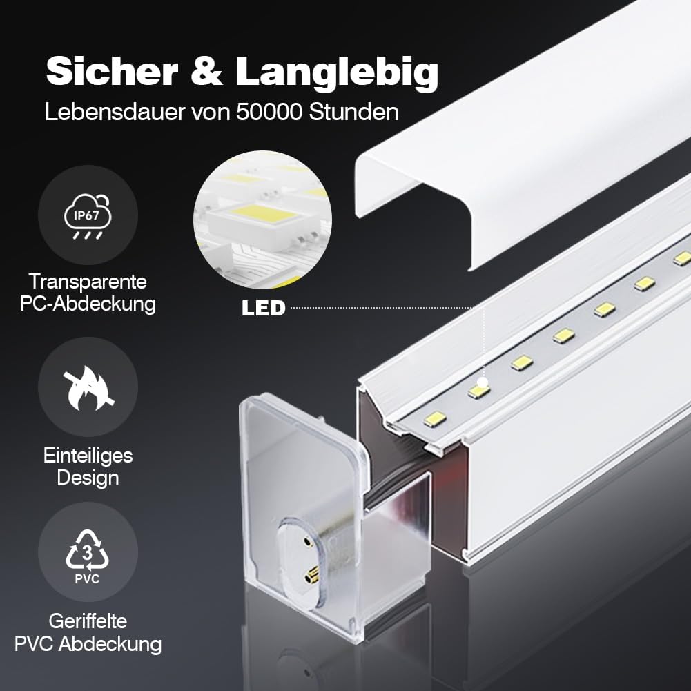 Thumbnail 3 de DIKHEE 248W Garagenleuchte Hexagon LED