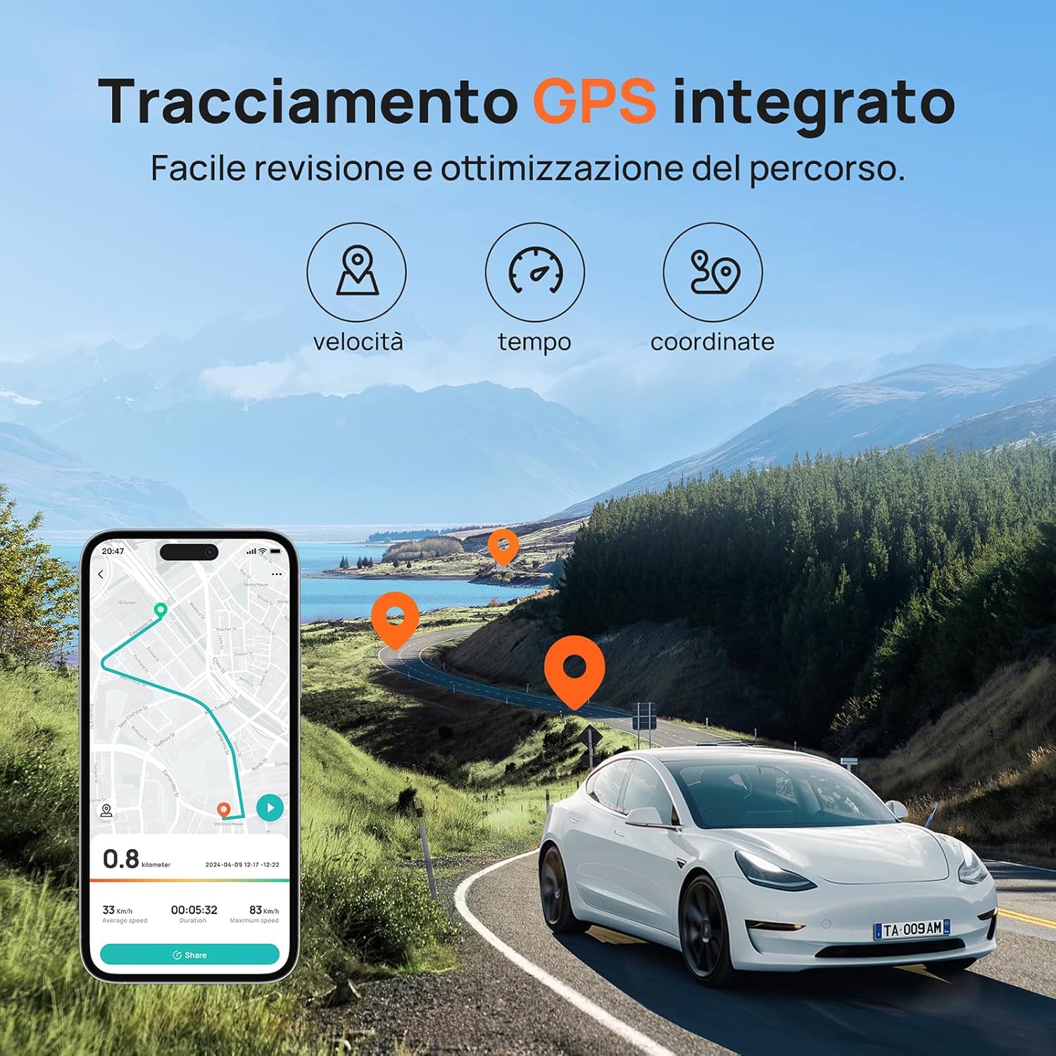 Thumbnail 6 de 70mai A510 Dash Cam 1944P con GPS e WiFi
