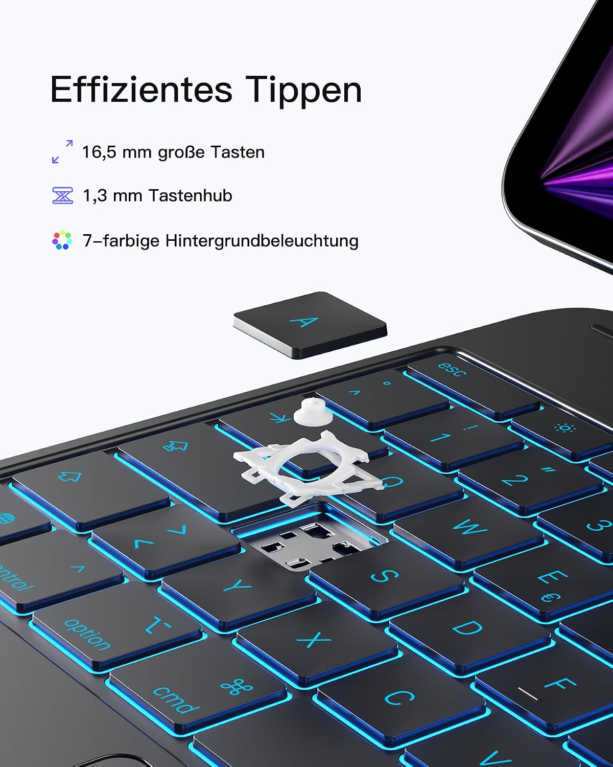 Thumbnail 6 de Inateck NeoMagic Magnetische Tastatur 13 Zoll