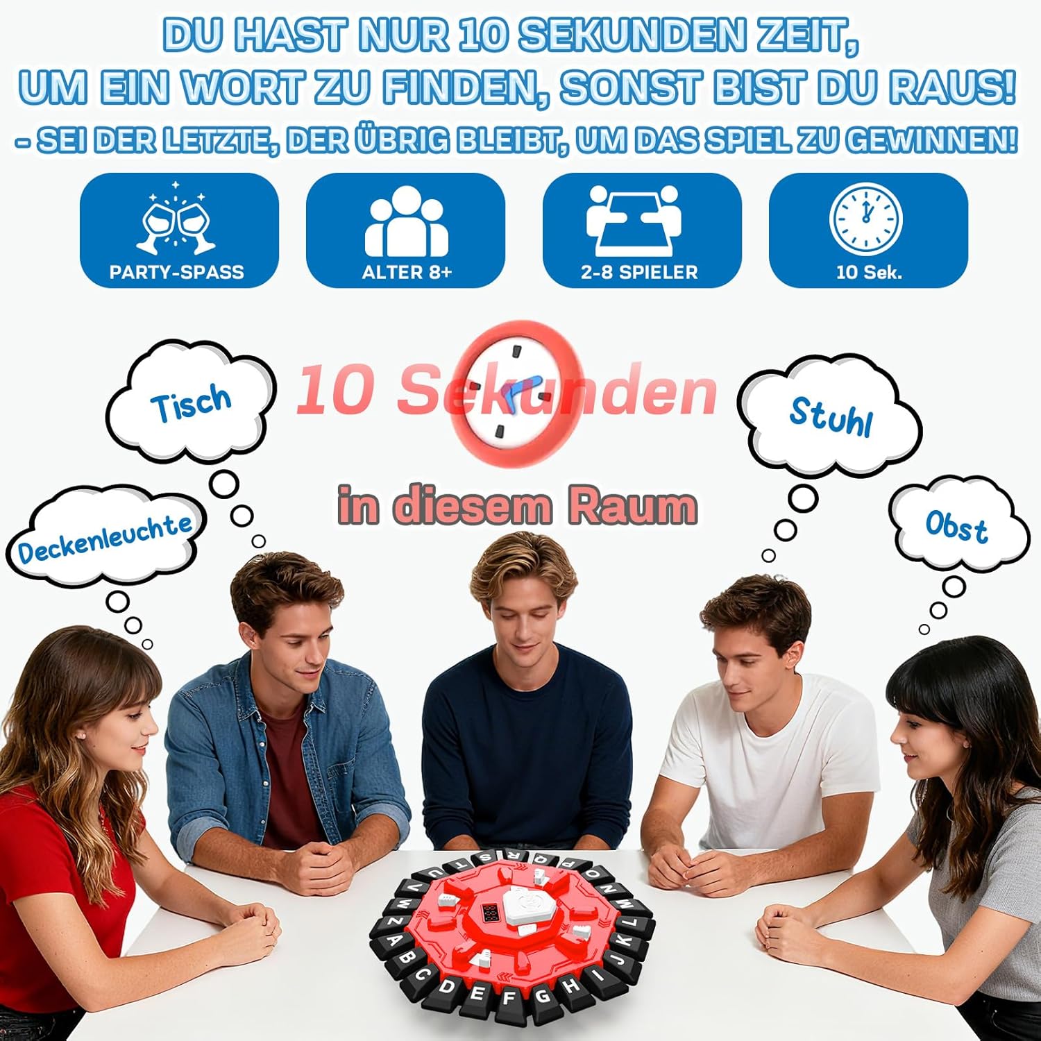 Thumbnail 5 de Pmgud Wörterspiel 2–8 Spieler 🎲