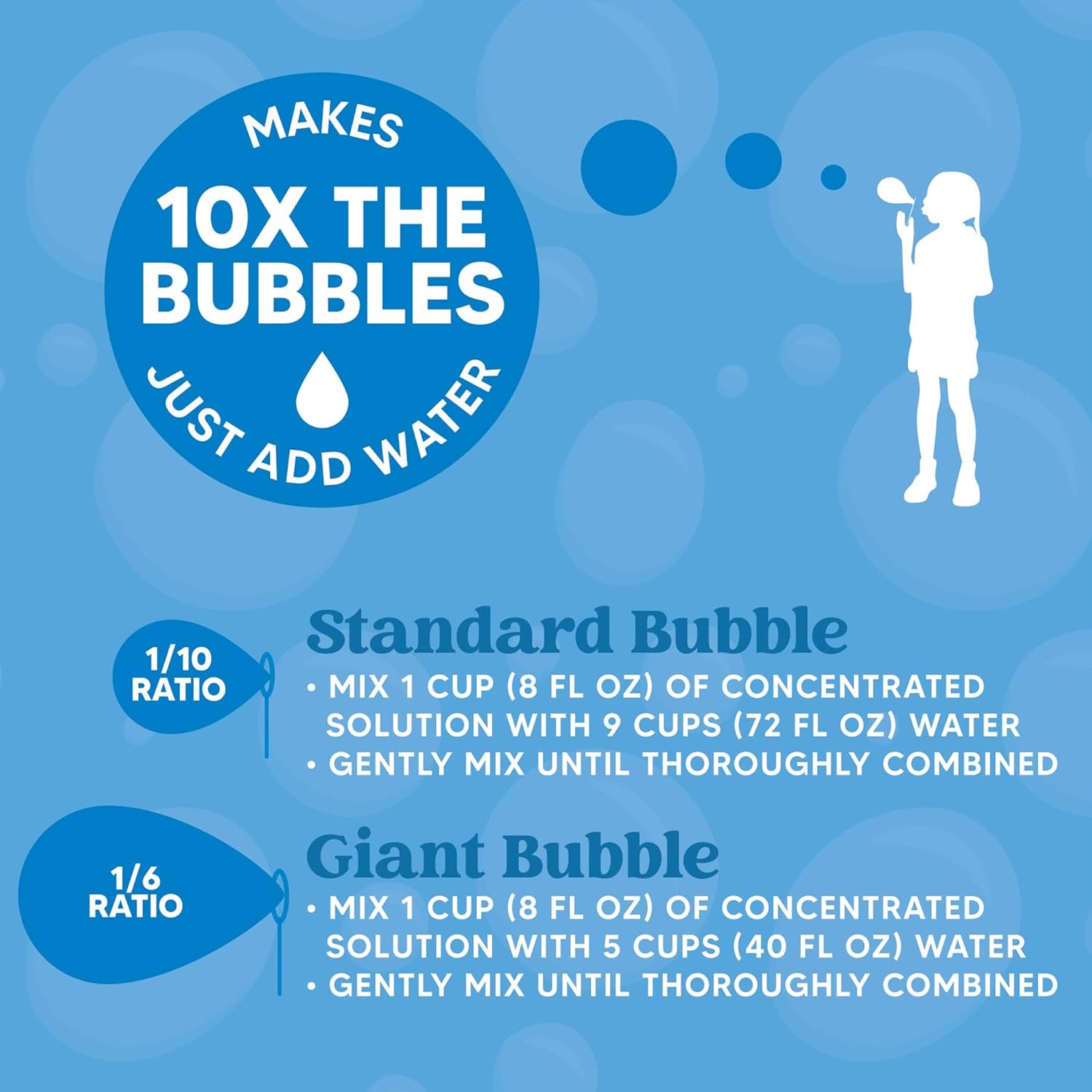Thumbnail 6 de JOYIN 2 Bottles Bubble Refill 64 oz