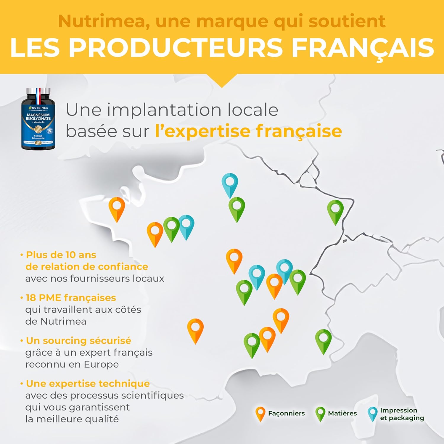 Detalle de Nutrimea PERFECT SKIN – Préparateur et accélérateur de bronzage, 60 gélules vegan (β-carotène & bardane)
