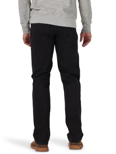 Thumbnail 1 de Wrangler Authentics Men's Regular Fit Comfort Flex Waist Jeans, Black 42W x 34L
