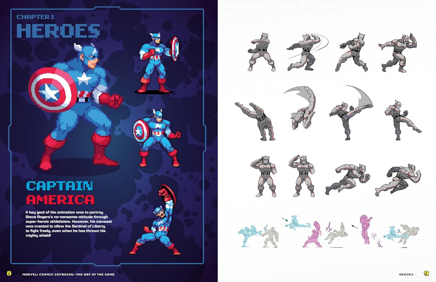 Detalle 2 de Marvel: Cosmic Invasion – The Art of the Game book