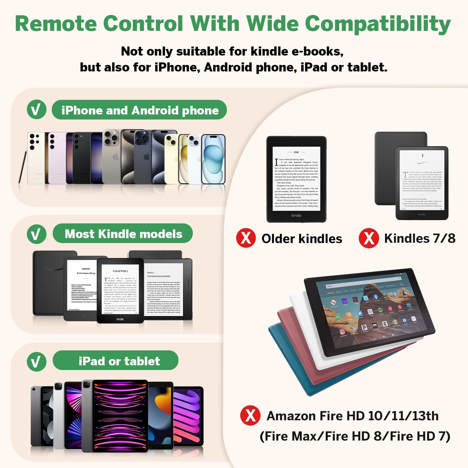 Thumbnail 6 de Page Turner Ring for Kindle Bluetooth Remote 1