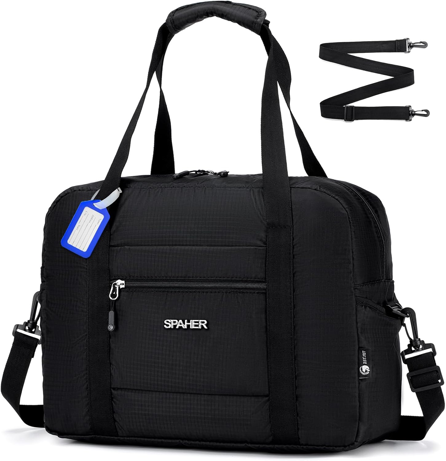 Detalle de SPAHER British Airways Cabin Bag 40x30x15 Foldable Travel Duffle