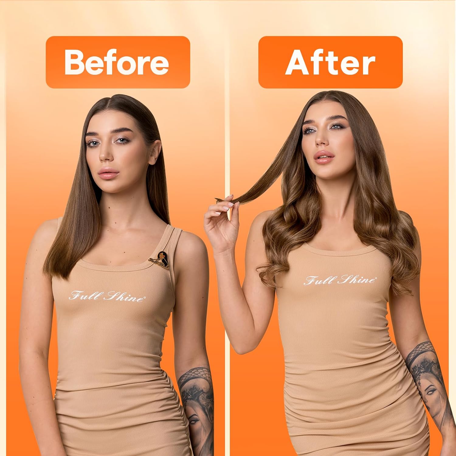 Thumbnail 6 de 24 Inch Weft Hair Extensions 60G ๐โ